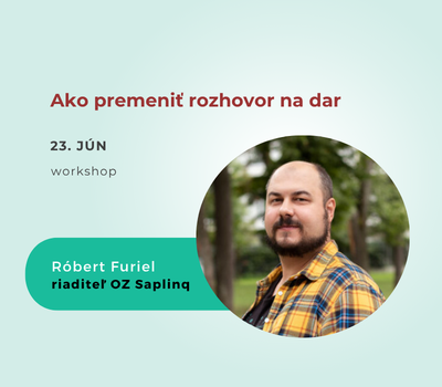 Ako premenit rozhovor na dar