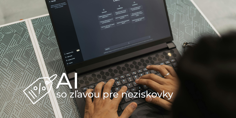 ChatGPT a Claude so zľavou: Ako môžu neziskovky ušetriť na AI