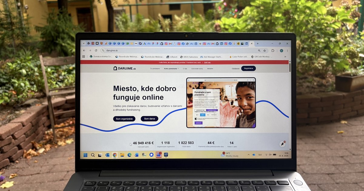 tvorili sme dvere novému DARUJME.sk
